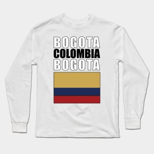 Flag of Colombia Long Sleeve T-Shirt